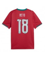 Portugalsko Pedro Neto #18 Domácí Dres MS 2026 Krátký Rukáv